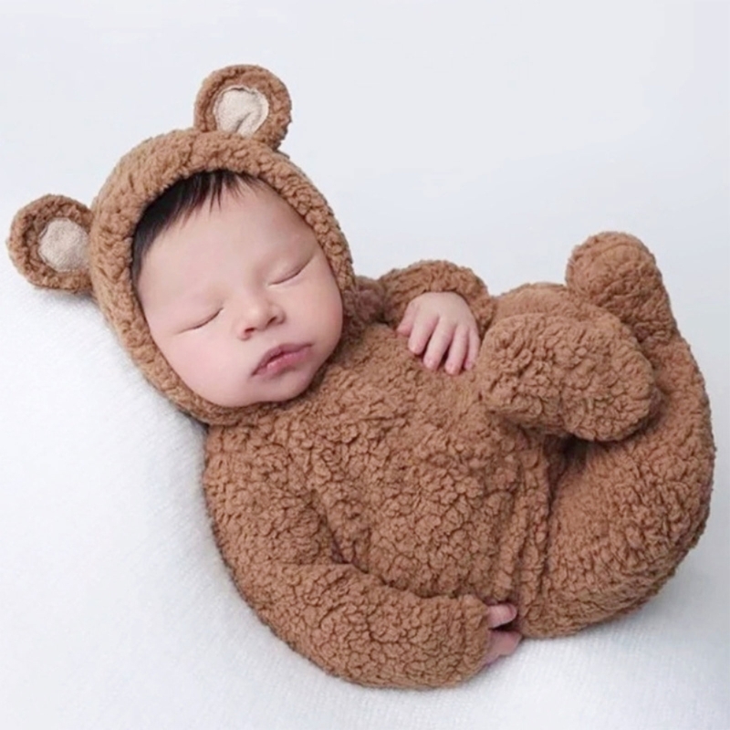Romper Onesie Baby - 2Pcs Photography Props for Baby Boy