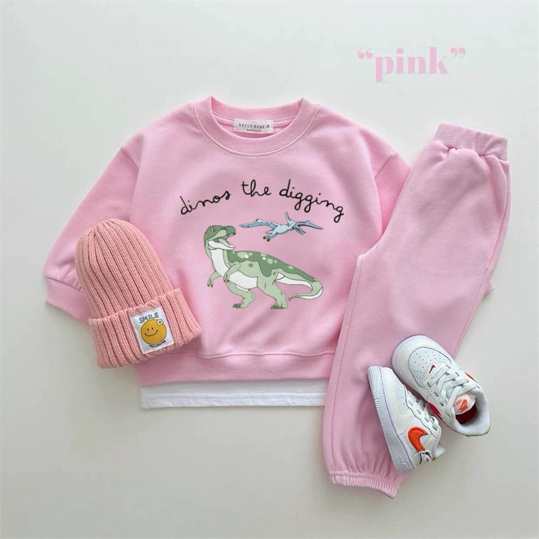 Cartoon Dinosaur Sweatshirts 2 - огляд і ціна Baby Clothing Designer