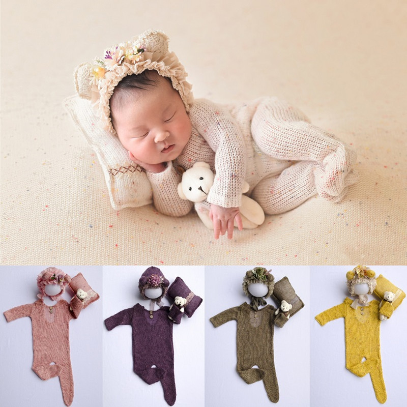 Newborn Photography Props  New - огляд і ціна Romper Onesie Baby