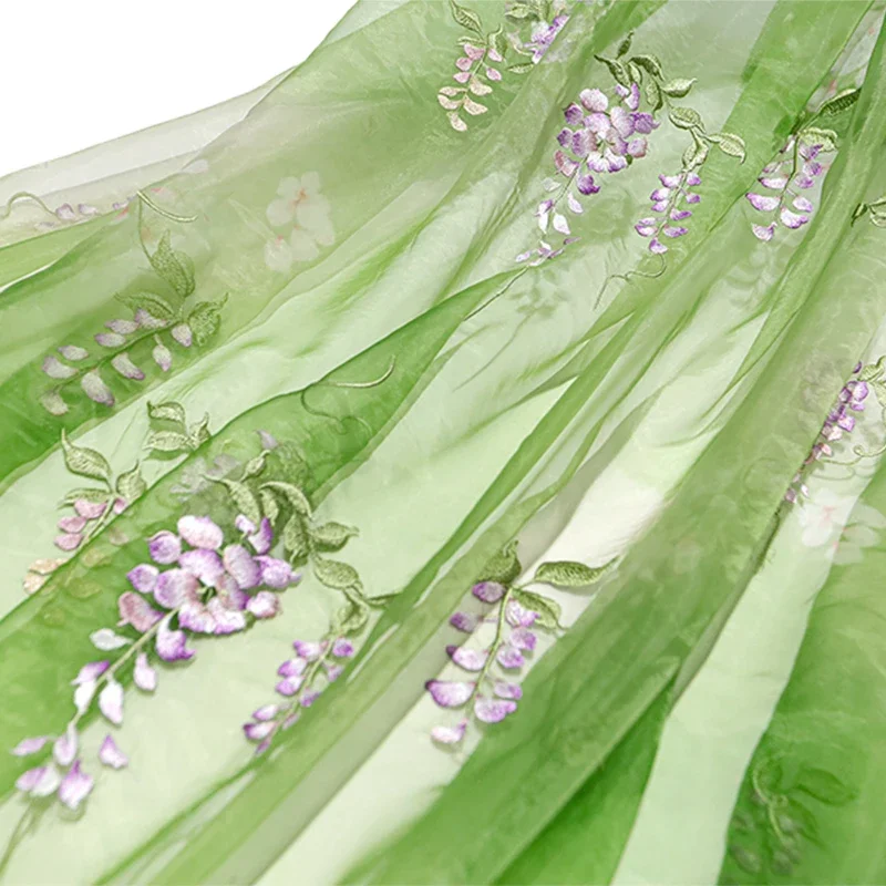 Wisteria Embroidery Fabric DIY - огляд і ціна Baby Clothing Designer