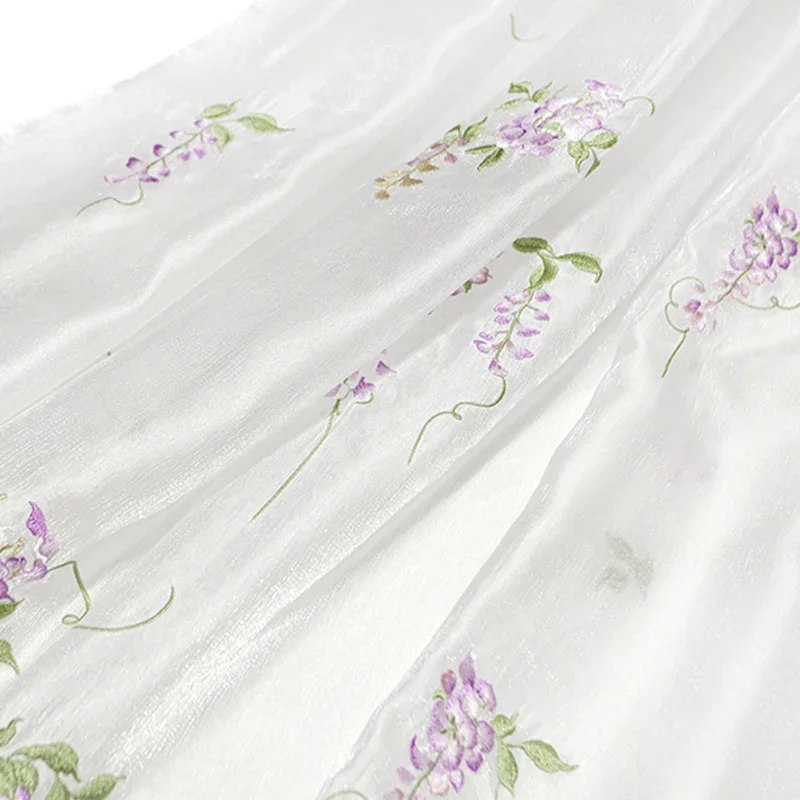 Wisteria Embroidery Fabric DIY - огляд і ціна Baby Clothing Designer