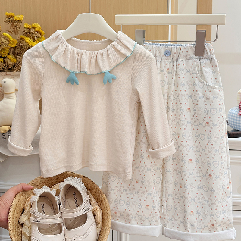 Girls T-shirt 2026 Autumn and  - огляд і ціна Baby Clothing Designer