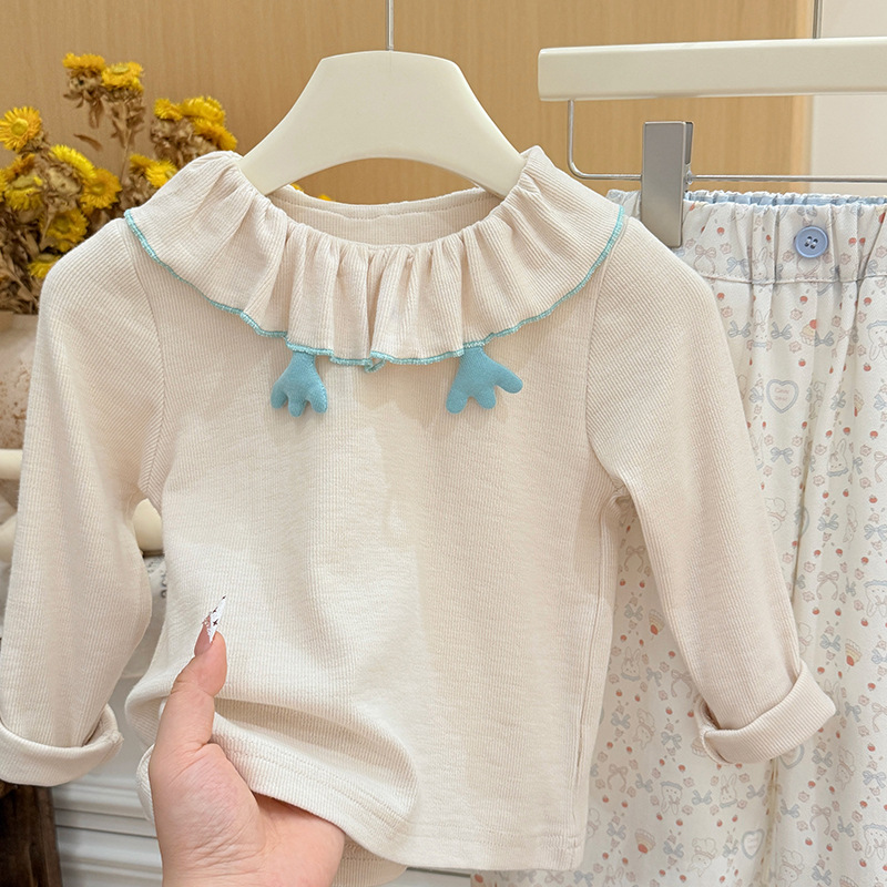Girls T-shirt 2026 Autumn and  - огляд і ціна Baby Clothing Designer